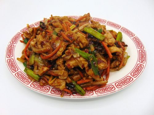 S4. Chicken with Hot Spicy Garlic Sauce